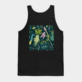 Green Witchcraft Tank Top